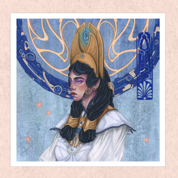 Original Painting - Queen of Golden Kingdom