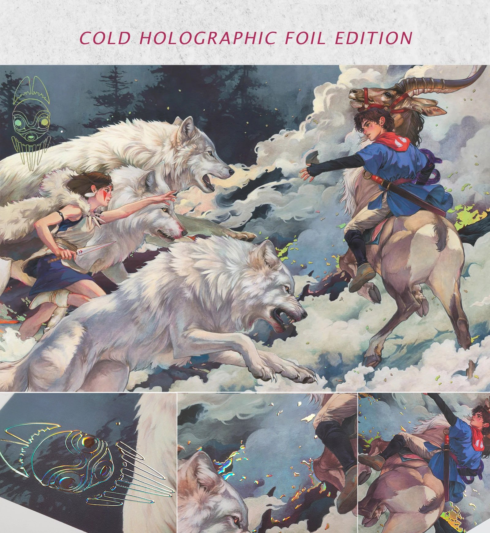 Limited Edition Print - Forest of the Gods- *Double Edition* - Image 3