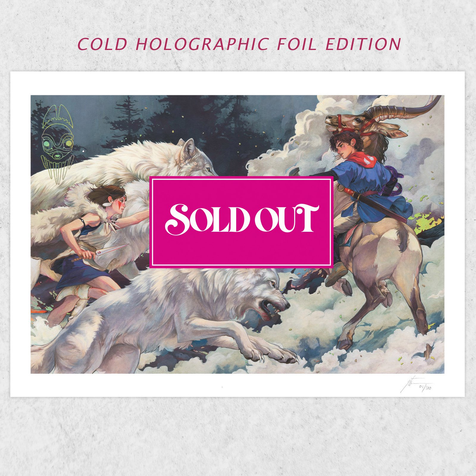 Limited Edition Print - Forest of the Gods- *Double Edition* - Image 2